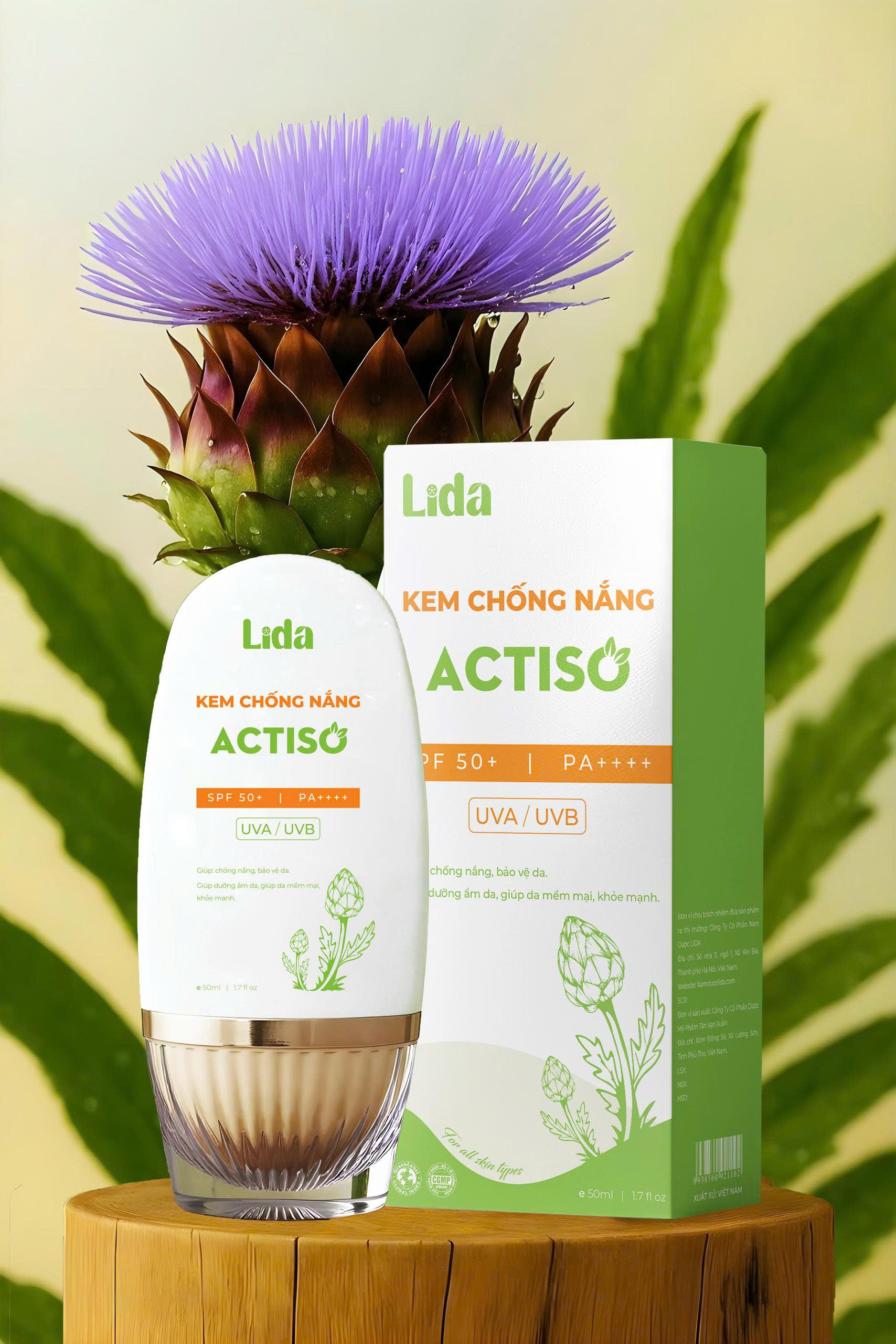 Kem Chống Nắng Actiso